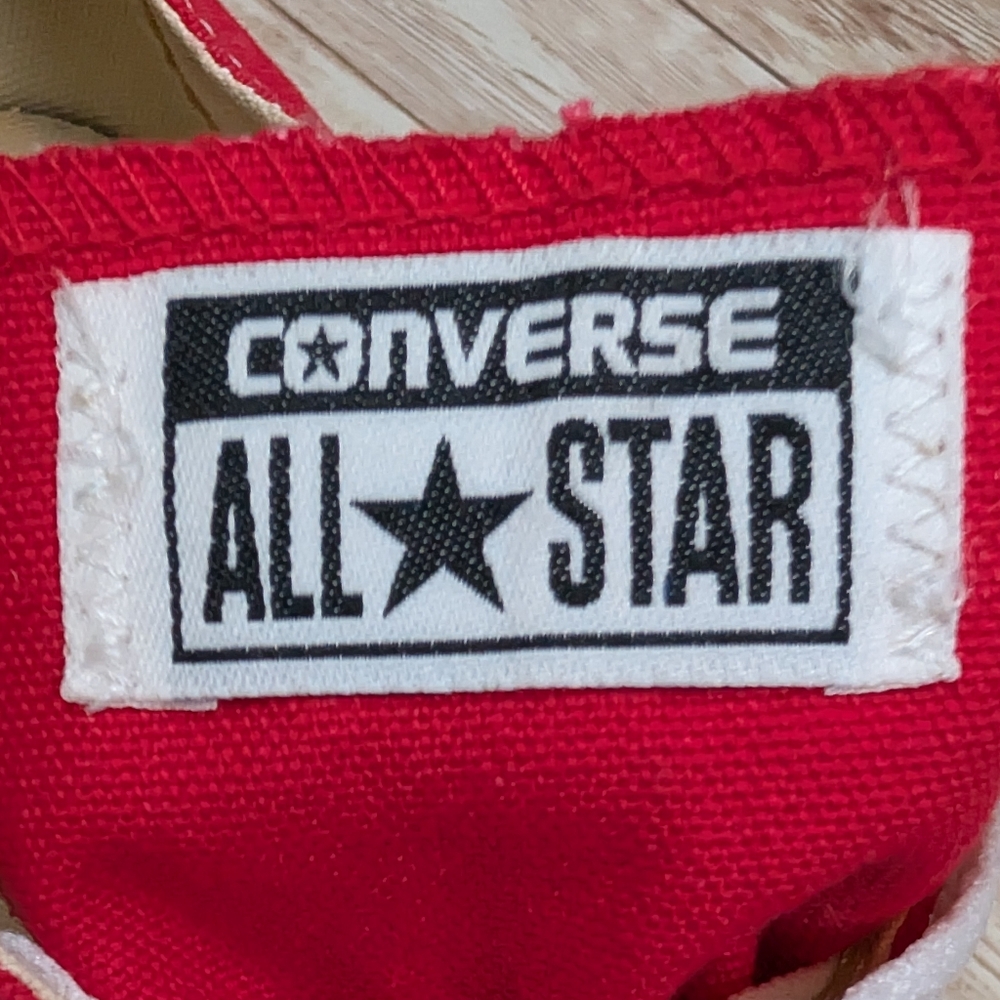 Converse All Star Chuck Taylor Low Top Red Sneakers Tennis Shoes Men's 10 - Picture 11 of 15